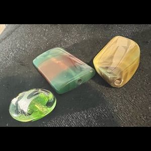 3 beautiful Jade stones from Beijing